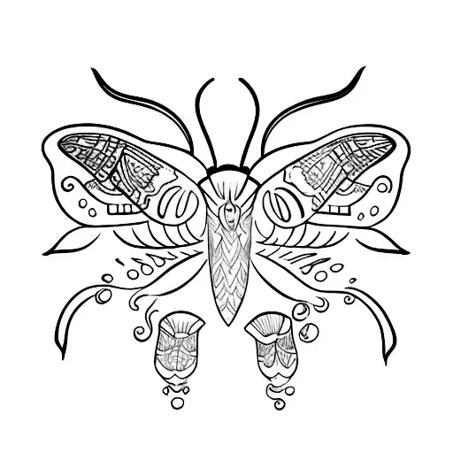 Moth That Covers Full Neck