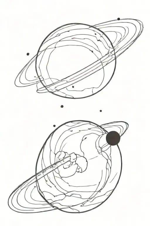 A Tattoo To Cove A Chest Scar Turned Into A Planet