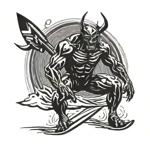 Surfing Demon