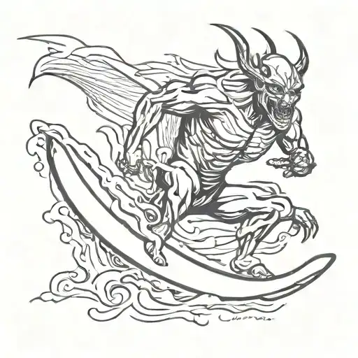 Surfing Demon