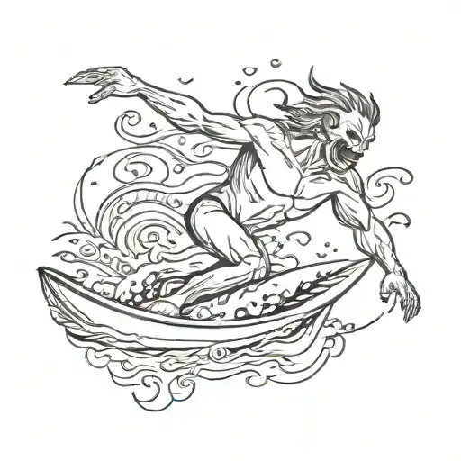 Surfing Demon
