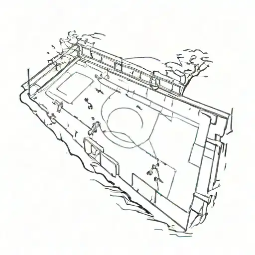 A Frozen Soccer Pitch