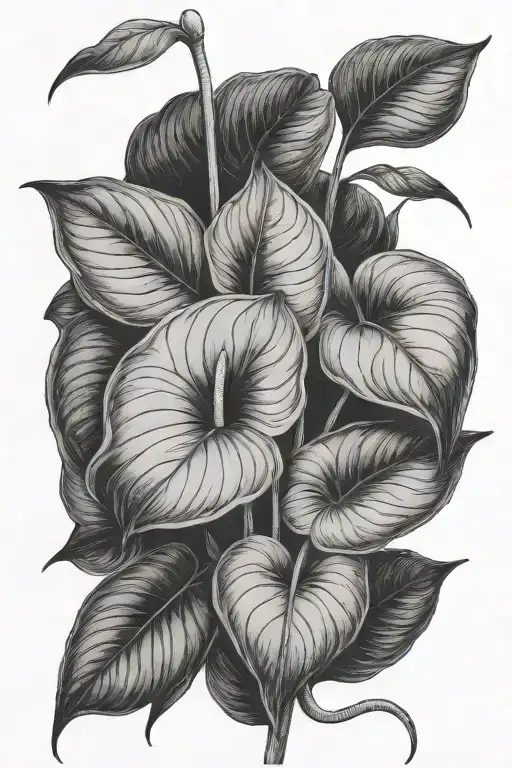 Anthurium Plant Growing