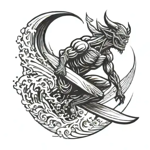 Surfing Demon