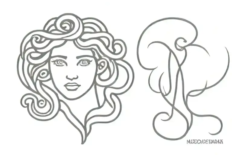 Simple Medusa Head