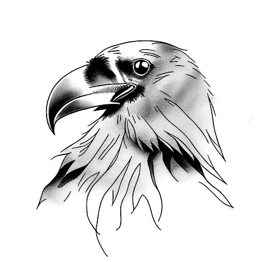 Raven Simple Outline