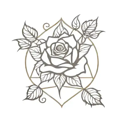 Queen Of Spades Rose Growing Circle