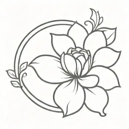 Flower Cancer Symbol