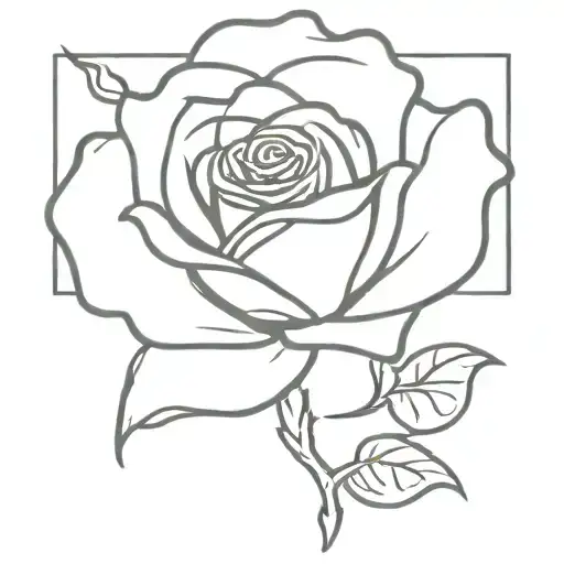 Beauty And The Beast Rose For Mom