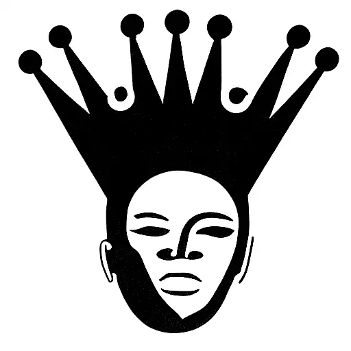 Basquiat Crown With A K