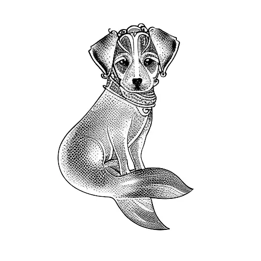 A Mermaid Dog