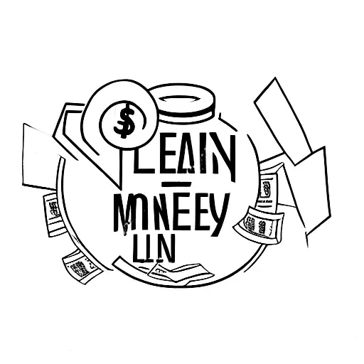 Lean Bottle With A Money Sign Label