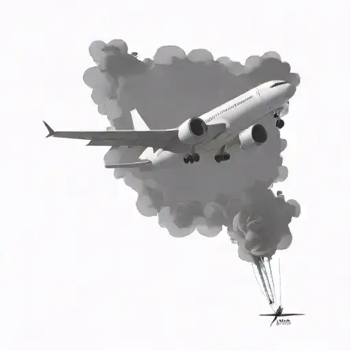 Airbus A220 With A Rose On It