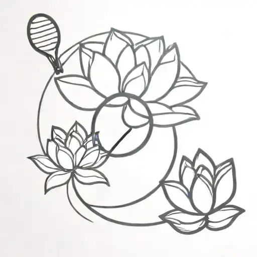 Stethoscope And Lotus Flower