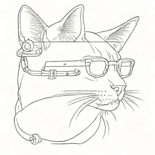 Cowboy Cat Head Sunglasses