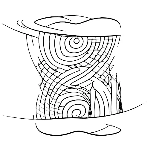 Hourglass With 86400 Seconds Flowing Through It