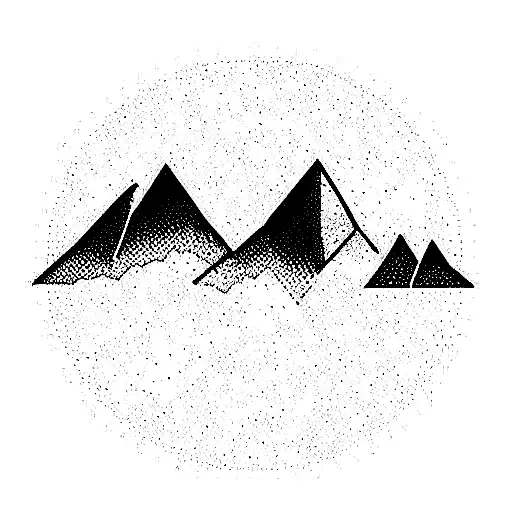Mountain In Electrocardiogram-line