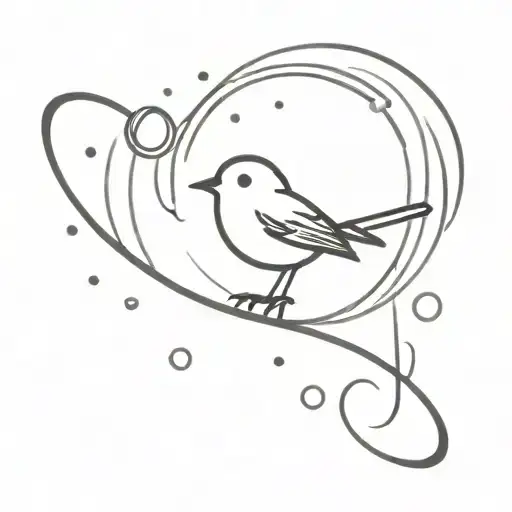 Little Bird And Saturn