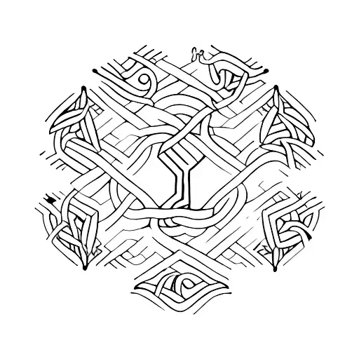 Illustration Of A Handshake Symbolizing Respect And Friendship