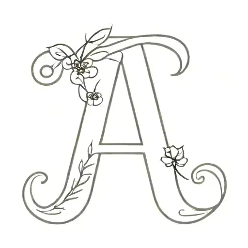 L Letter With A Little Paw Print