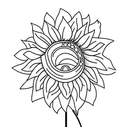 Sunflower Gramophone