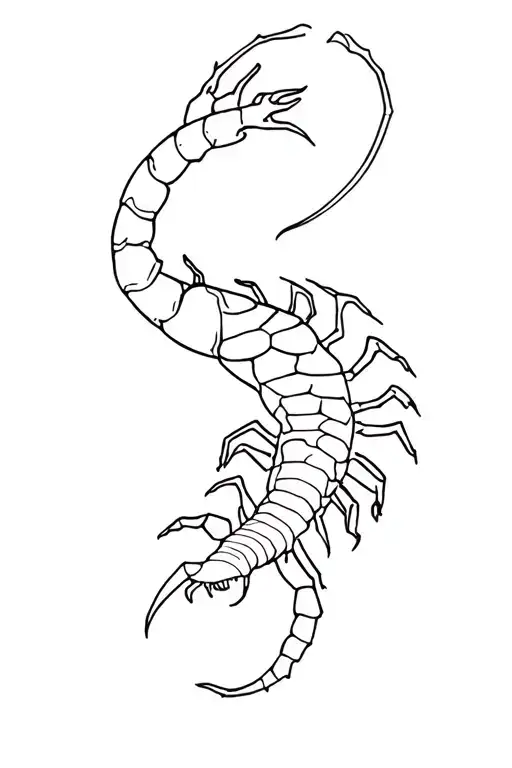 Jungle Scene Featuring Scorpion