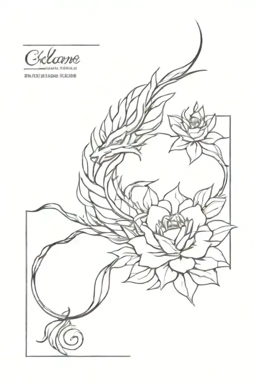 Dragon Wrapped Flower Bouquet