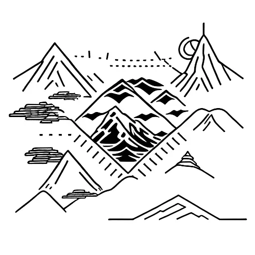 Create A Tattoo That Connects The Andes Mountains With Travel
