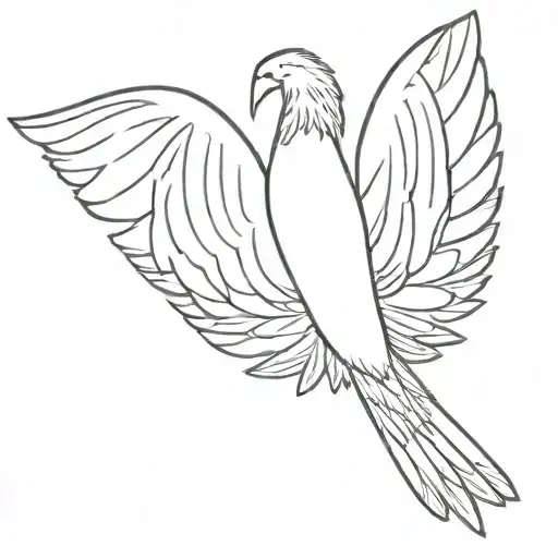 Classic Icarus Tattoo Design