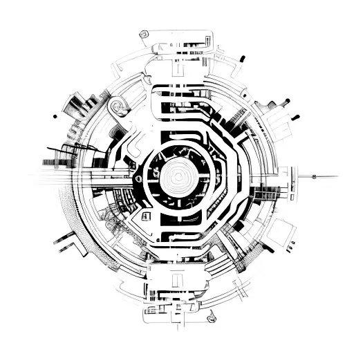 Cyberpunk Technic For Arm