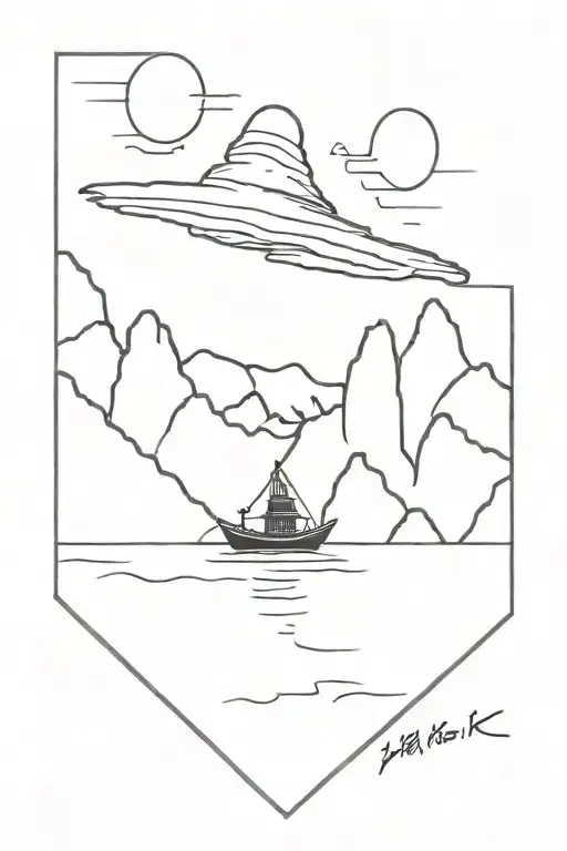 Vietnam Country Mountains Fishing Rice Hat Surrounded