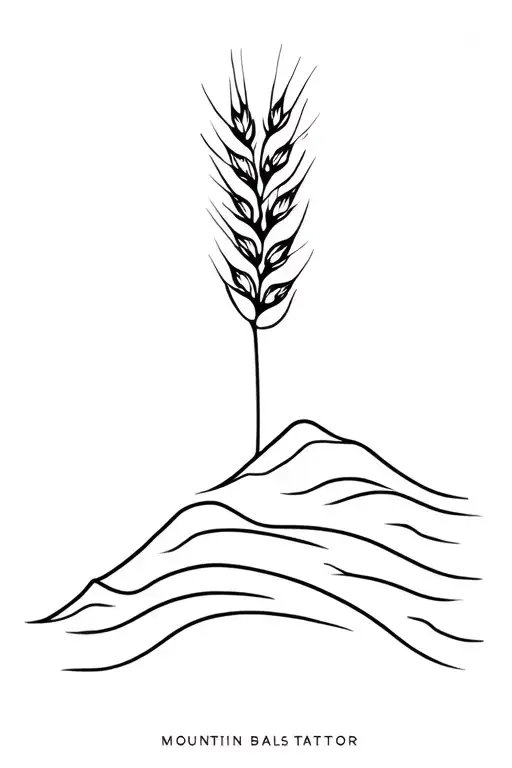 Mountain Waves Wheat