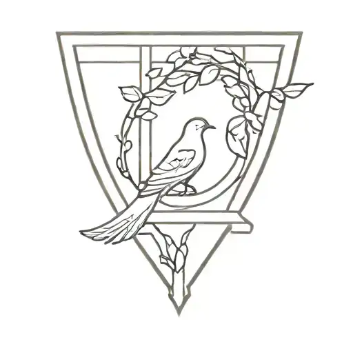 Figs And Dove In Window