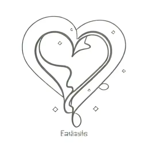 Basic Puzzle In The Shape Of A Heart Shape Formed