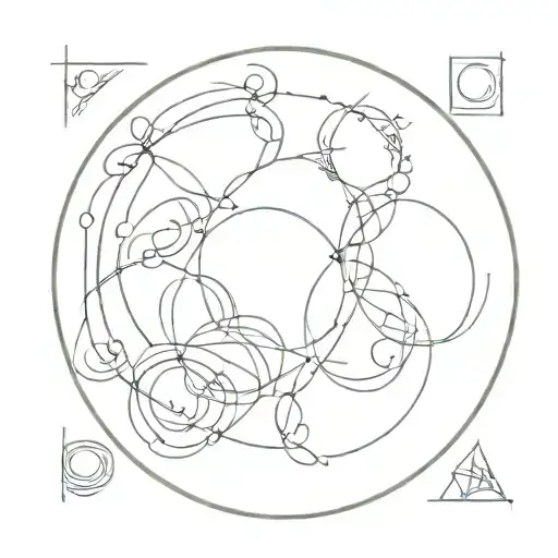 A Circle With 5 Compartments