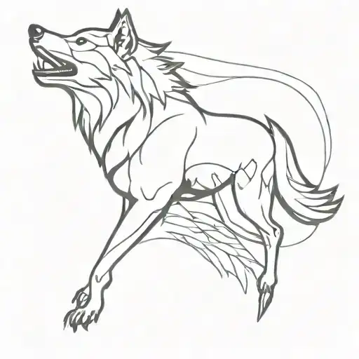 Wolf And Raven Possessed