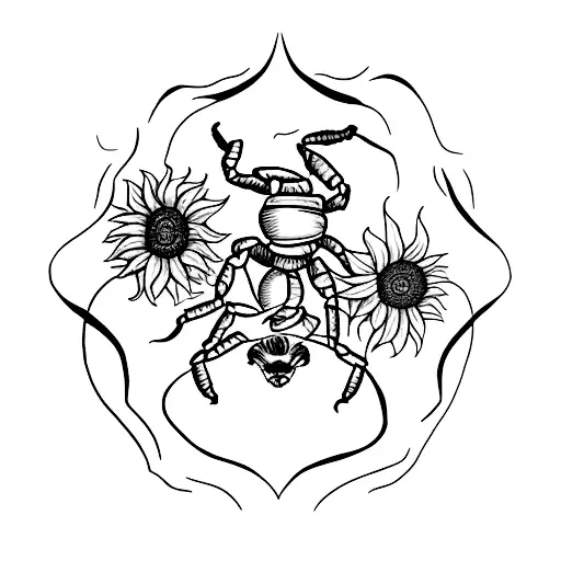 Scorpion & Sunflower