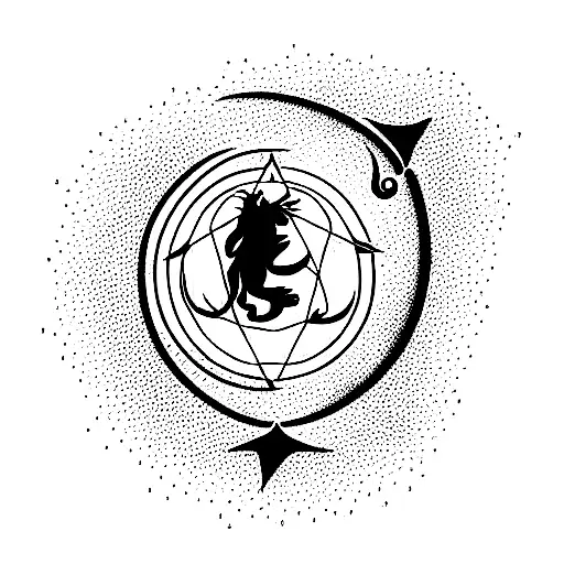 Leo Zodiac Sign Embodied With Capricorn Zodiac Sign