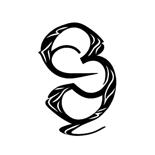 Horse Shoe With A Letter J In The Middle