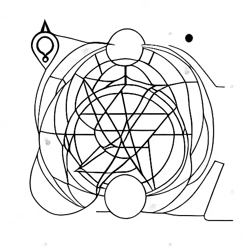 Aquarius Sign With Gps Coordinate