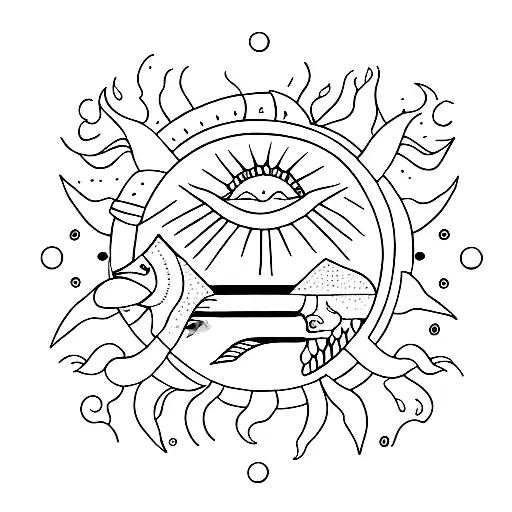 Sun And Sunflores Fineline