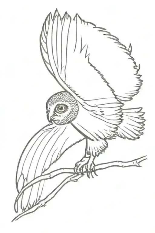 Pels Fishing Owl Flying