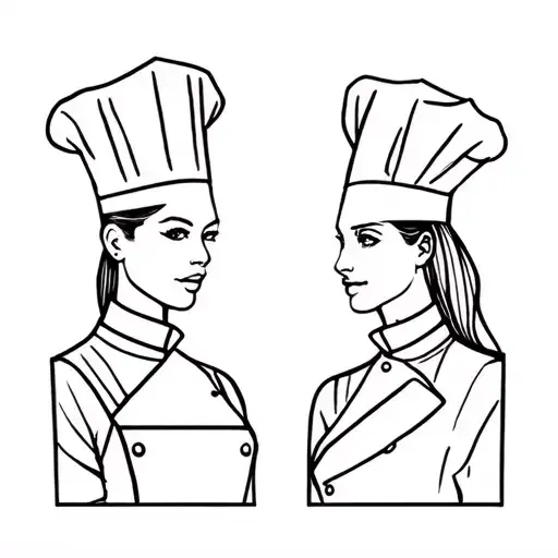 Chef And Flight Attendant