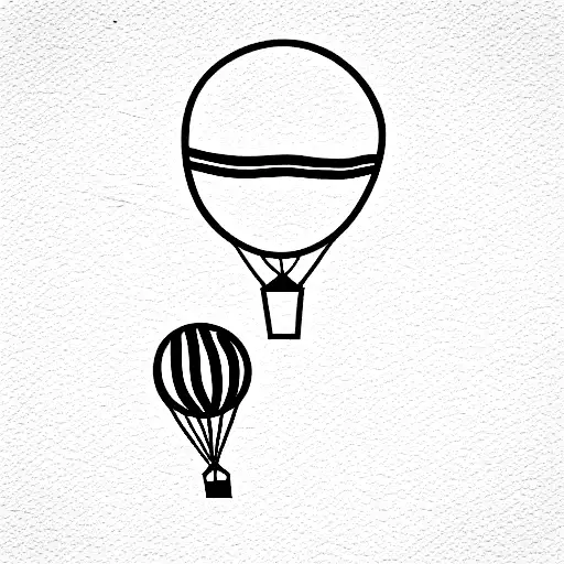 Airplane And Balloon
