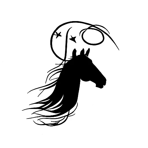 A Horse With Gemini Zodiac