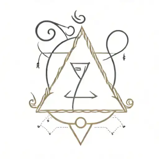 Small Dainty Capricorn Libra