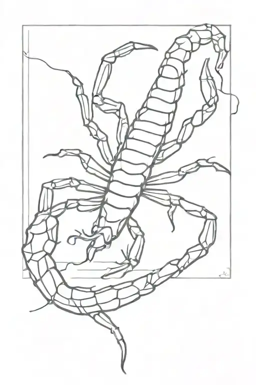 Perpendicular Scorpion Wearing