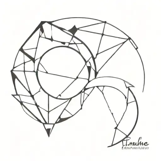 Broken Mirror Shards In Formation Of A Half Circle