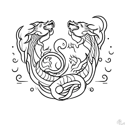 Otter And Dragon