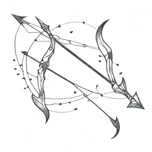 Simple Bow And Arrow Taylor Swift Galaxy Space